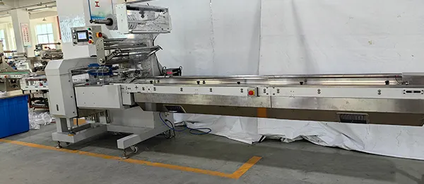 Horizontal Flow Wrapping Machine for USA Bakery Manufacturer