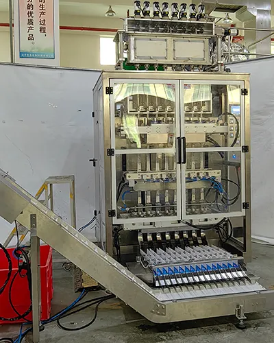 Multi-Lane Stick Pack Packaging Machine for Mexican Instant Coffee Manufacturer