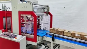 Automatic Shrink Wrapping Machine with Sleeve Sealer