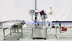 Automatic Flat Surface Labeling Machine for Boxes
