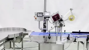 Automatic Round Bottle Labeling Machine