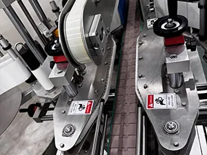 Automatic Front and Back Labeling Machine