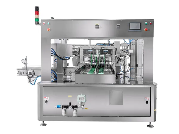 Rotary Premade Pouch Packaging Machine, Double Lane